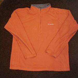 Men's Columbia Half Zip Fleece- XL